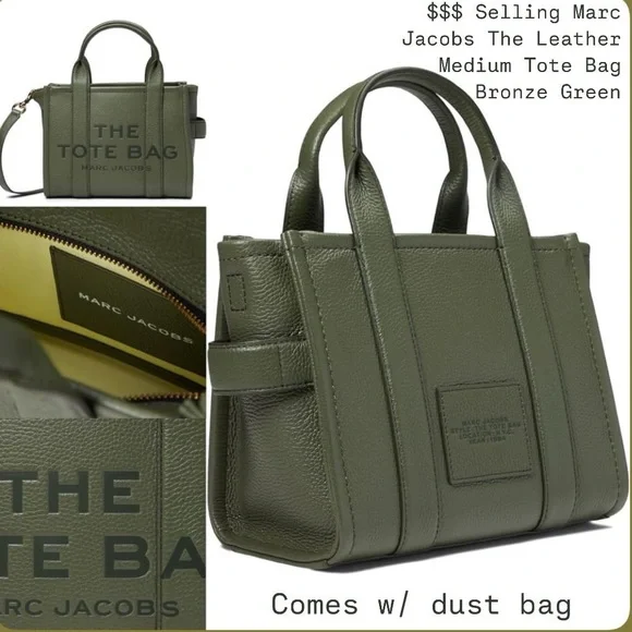 1 Green Marc Jacobs w/ Dust bag - Picture 2 of 2